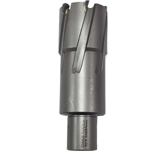 Сверло корончатое DAKSTOOLS TCT 33мм,Н 55мм TCTL.330