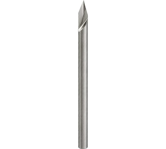 Фреза твердосплавная RODMIX конусная однозаходная спиральная 0.1x45x3.175x38x1F 52010450381