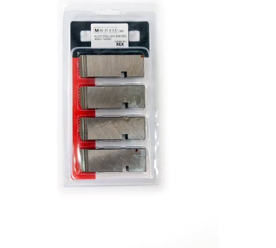 Гребенки резьбонарезные метрические REDLI M30-35x3.5, 9Crsi (профиль 27x10мм) RX-220064