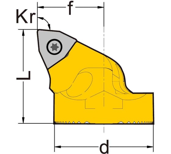 Картридж KOBI для борштанги H16J-SWLPL04 3556A
