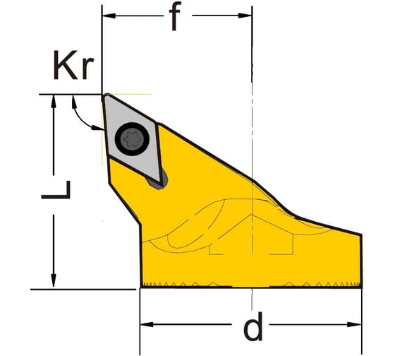 Картридж KOBI для борштанги H16J-SDXCR07 3607A