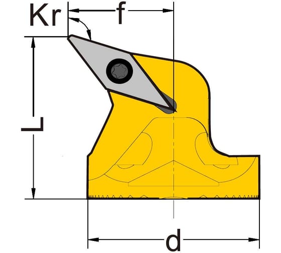 Картридж KOBI для борштанги H20J-SVQCR11 3674A