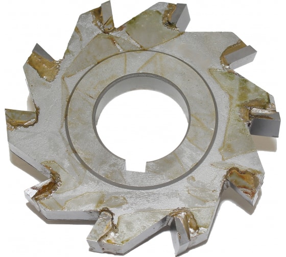 Фреза дисковая 3-х сторонняя с разнонаправленными зубьями (160x32x40 мм; Z=22; Р6АМ5) CNIC 69194 1