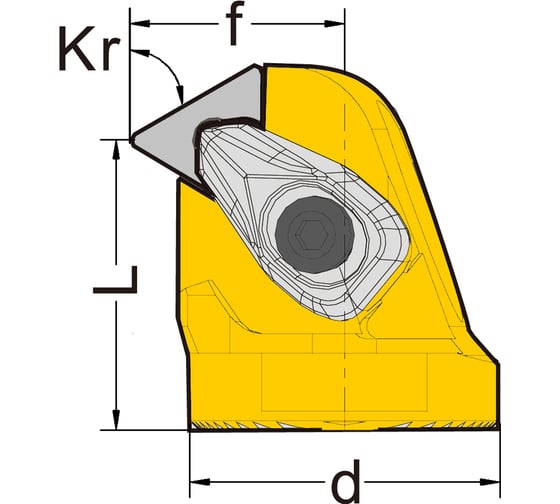 Картридж KOBI для борштанги H32J-DTWNL16 3504A