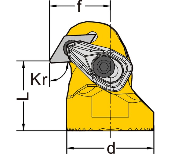 Картридж KOBI для борштанги H40J-DDZNL15 3486A