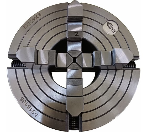 Патрон токарный GRIFF 250мм, 4-х кулач., K72-250C6 b315166