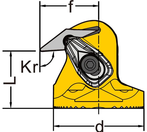 Картридж KOBI для борштанги H40J-DVUNL16 3514A