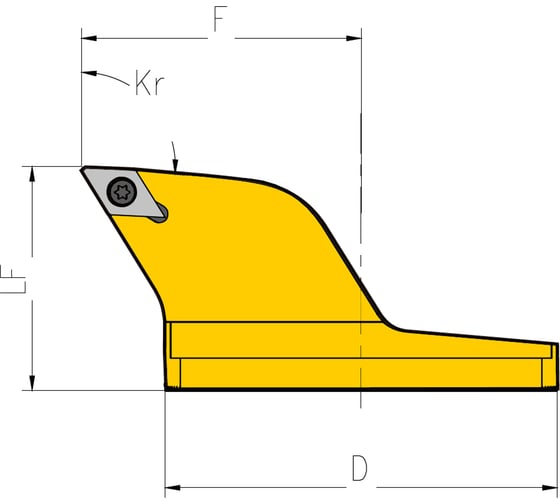 Картридж KOBI для борштанги H80J-SDUCR11 3532A