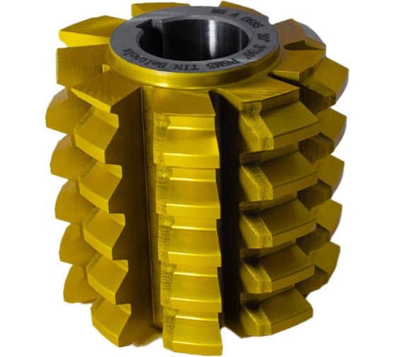 Фреза червячная для шлицевых валов Beltools М5 А Р6М5 2520-0685 30гр. (3гр.36 мин.) 90x90x32 мм износостойкое покрытие тип 1 ГОСТ 6637-80 ri.186.136