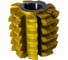 Фреза червячная для шлицевых валов Beltools М5 А Р6М5 2520-0685 30гр. (3гр.36 мин.) 90x90x32 мм износостойкое покрытие тип 1 ГОСТ 6637-80 ri.186.136 1