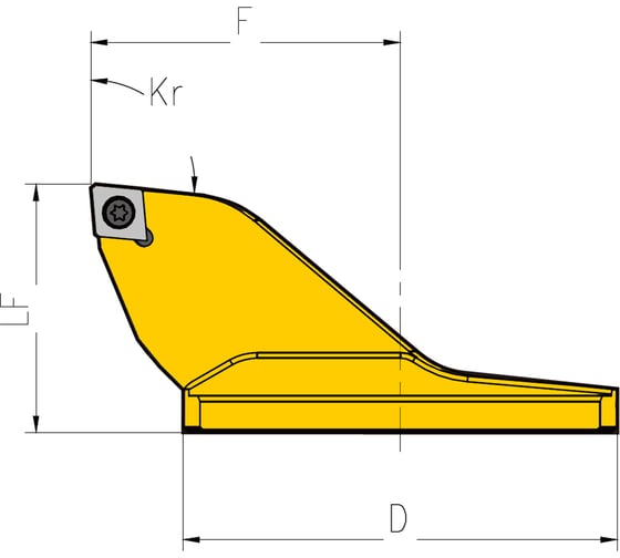 Картридж KOBI для борштанги H80J-SCLCR12 3530A