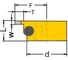 Картридж KOBI для борштанги канавочный H40J-GIL-TD3T08 3736A 1