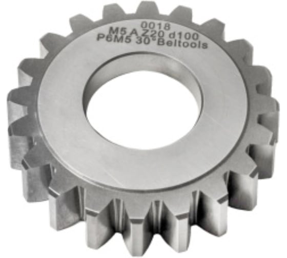 Долбяк дисковый Beltools М5 Z=20 А Р6М5 dо=100мм (2540-0018) 30гр dпос=44,45мм ri.350.51