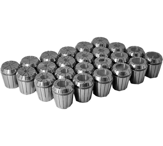 Набор цанг Beltools ER40 3-26 (24шт) стандартной точности 0,015 ri.263.103