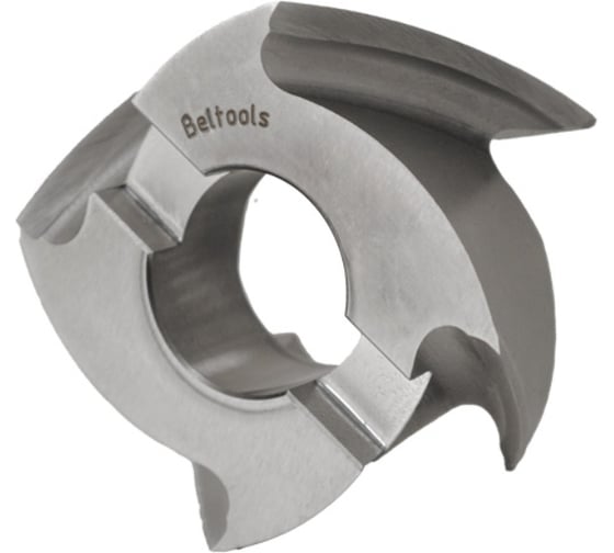 Фреза торцовая Beltools 80х45х32 Р6М5 Z=4 цельная для обработки легких сплавов ГОСТ 16222-81 ri.201.61