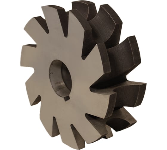 Фреза полукруглая вогнутая Beltools 125 R12 Р6М5 dпос=32мм Z=10 ГОСТ 9305-93 ri.177.115 1
