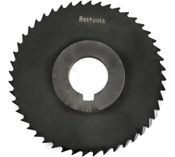 Фреза отрезная Beltools 100х2,5х27 Z=48 тип 2 со ступицей и ш/п HSS Nit ГОСТ 2679-93 ri.174.2445
