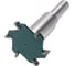 Фреза кромочная дисковая (30x2.5x51.7 мм; хвостовик 8 мм) FIT 3644-080330 3
