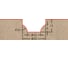 Фреза профильная для фасадов (25x14x59 мм; S=12 мм) Greencut BX11091 2