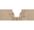 Фреза профильная для фасадов (25x20x75 мм; S=12 мм) Greencut BX11092 2