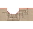 Фреза профильная для фасадов (32x17x62 мм; S=12 мм) Greencut BX11226 2