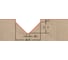 Фреза профильная для фасадов (28x16x61 мм; S=12 мм) Greencut BX11249 2