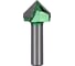 Фреза профильная для фасадов (28x17.5x62.5 мм; S=12 мм) Greencut BX11227 1
