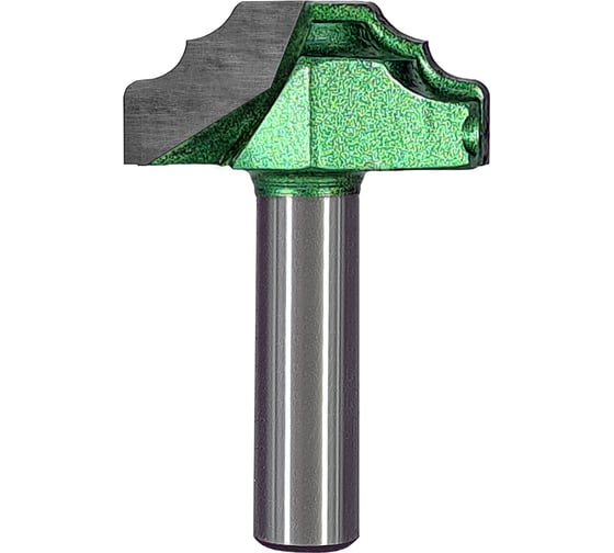 Фреза профильная для фасадов (42.5x18x63 мм; S=12 мм) Greencut BX11237