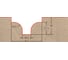 Фреза профильная для фасадов (44x25x80 мм; S=12 мм) Greencut BX11191 2