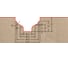 Фреза профильная для фасадов (36x21x76 мм; S=12 мм) Greencut BX11232 2
