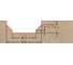 Фреза профильная для фасадов (36x12.5x57.5 мм; S=12 мм) Greencut BX11248 2