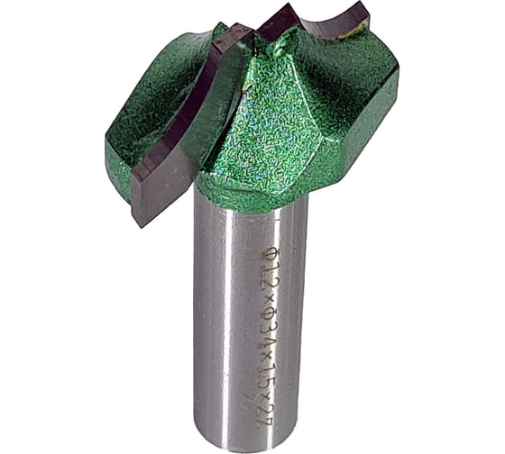 Фреза профильная для фасадов (34x15x60 мм; S=12 мм) Greencut BX11082