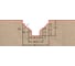 Фреза профильная для фасадов (33x20x75 мм; S=12 мм) Greencut BX11147 2