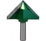 Фреза профильная для фасадов (70x40x85 мм; V=90 градусов) Greencut BX11308 1