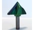 Фреза профильная для фасадов (70x40x85 мм; V=90 градусов) Greencut BX11308 3