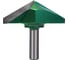 Фреза профильная для фасадов (80x29x74 мм; V=120 градусов) Greencut BX11312 1