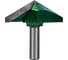 Фреза профильная для фасадов (70x26x71 мм; V=120 градусов) Greencut BX11311 1