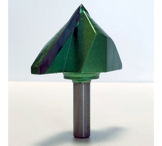 Фреза профильная для фасадов (80x45x90 мм; V=90 градусов) Greencut BX11309