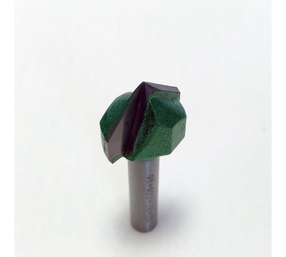 Фреза профильная для фасадов (22x16x59 мм; V=90 градусов) Greencut BX11284
