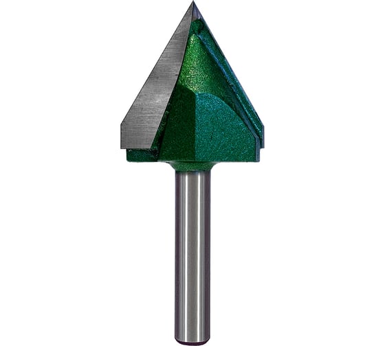 Фреза профильная для фасадов (32x30x73 мм; V=60 градусов) Greencut BX11289 1