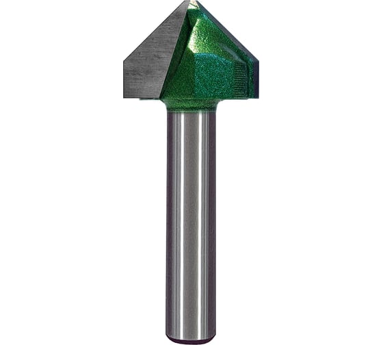 Фреза профильная для фасадов (22x16x56 мм; V=90 градусов) Greencut BX11278