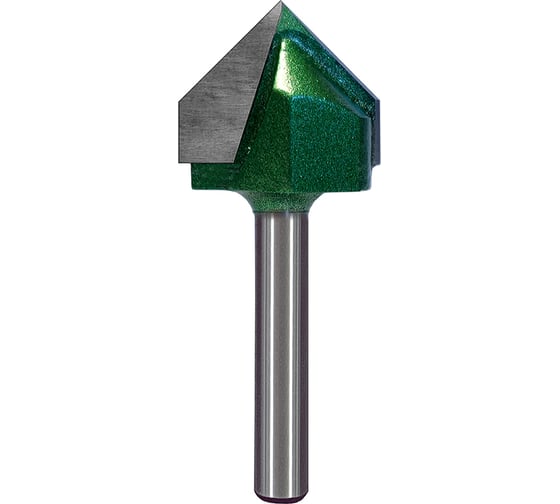 Фреза профильная для фасадов (22x16x54 мм; V=90 градусов) Greencut BX11283 1