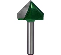 Фреза профильная для фасадов (32x19x62 мм; V=90 градусов) Greencut BX11291