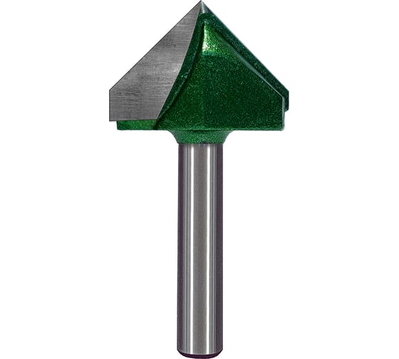 Фреза профильная для фасадов (32x19x62 мм; V=90 градусов) Greencut BX11291 1