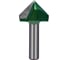 Фреза профильная для фасадов (36x21x69 мм; V=90 градусов) Greencut BX11296 1