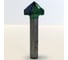 Фреза профильная для фасадов (22x11x53 мм; V=110 градусов) Greencut BX11285 3