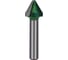 Фреза профильная для фасадов (16x15x55 мм; V=60 градусов) Greencut BX11276 1