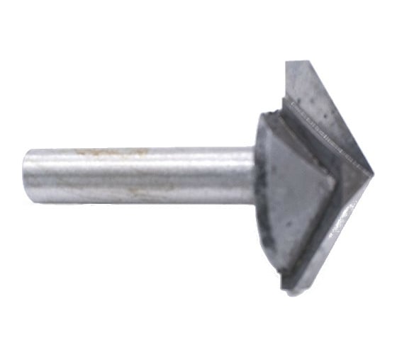 Фреза V-образная конусная (22 мм; угол 2A°-120; хв-к 6 мм) A2V622120 DJTOL 2122