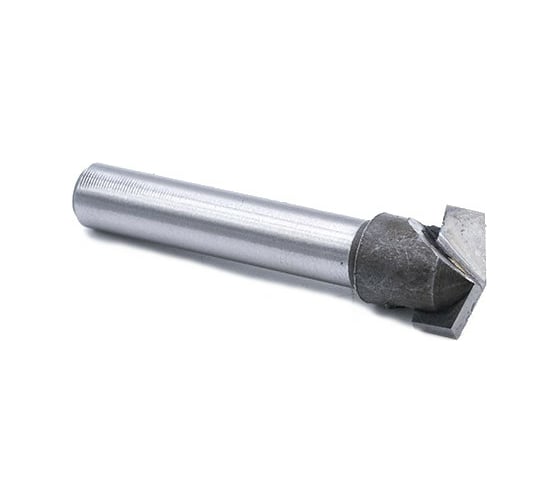 Фреза V-образная конусная (10 мм; угол 2A°-150; хв-к 6 мм) A2V610150 DJTOL 2116