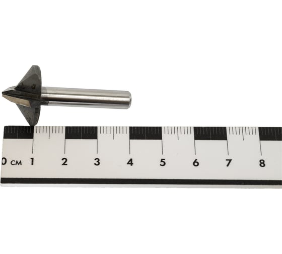 Фреза V-образная конусная (22 мм; угол 2A°-110; хв-к 6 мм) N2V62211025 DJTOL 1494